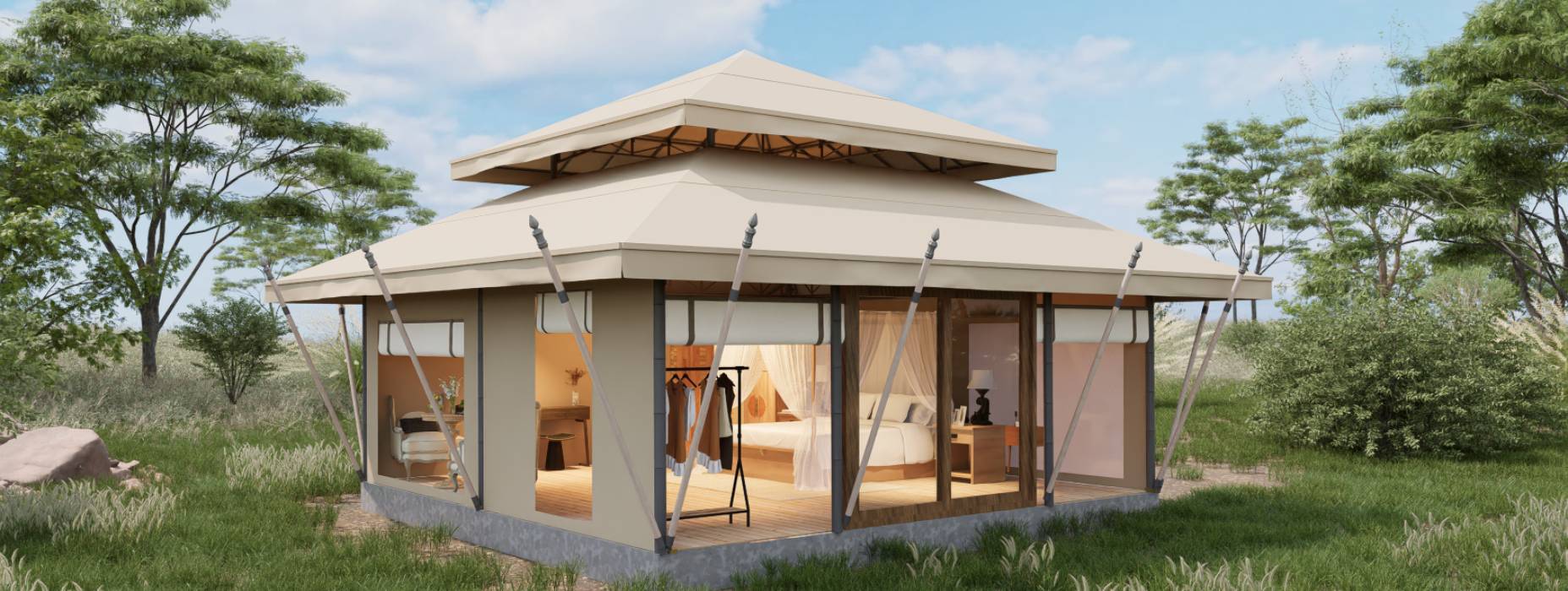 霍州市户外野奢帐篷